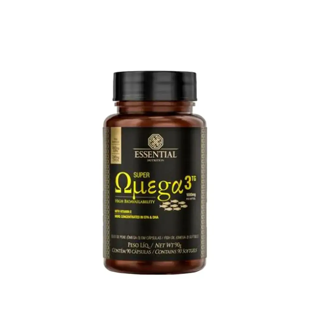 Super Omega 3 TG 1000mg 90caps - Essential Nutrition