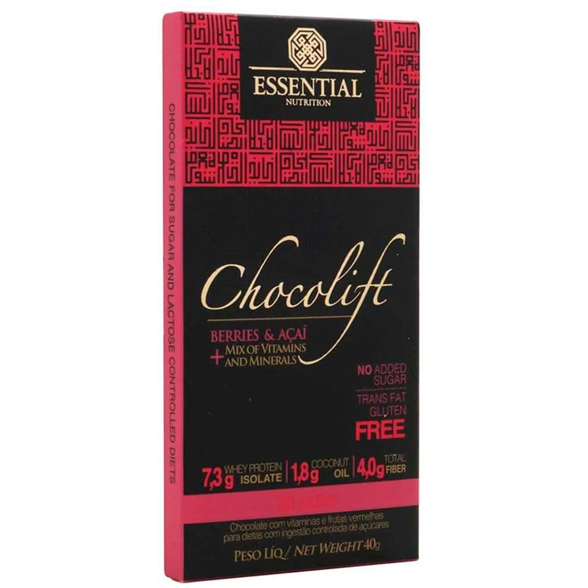 Chocolift Be Alive Berries e Açaí Essential Nutrition 40g