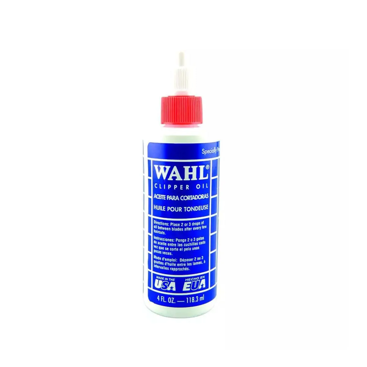 Óleo Lubrificante para Lâminas Wahl - Óleo Lubrificante Para Lâminas De Máquinas Wahl 118,3Ml