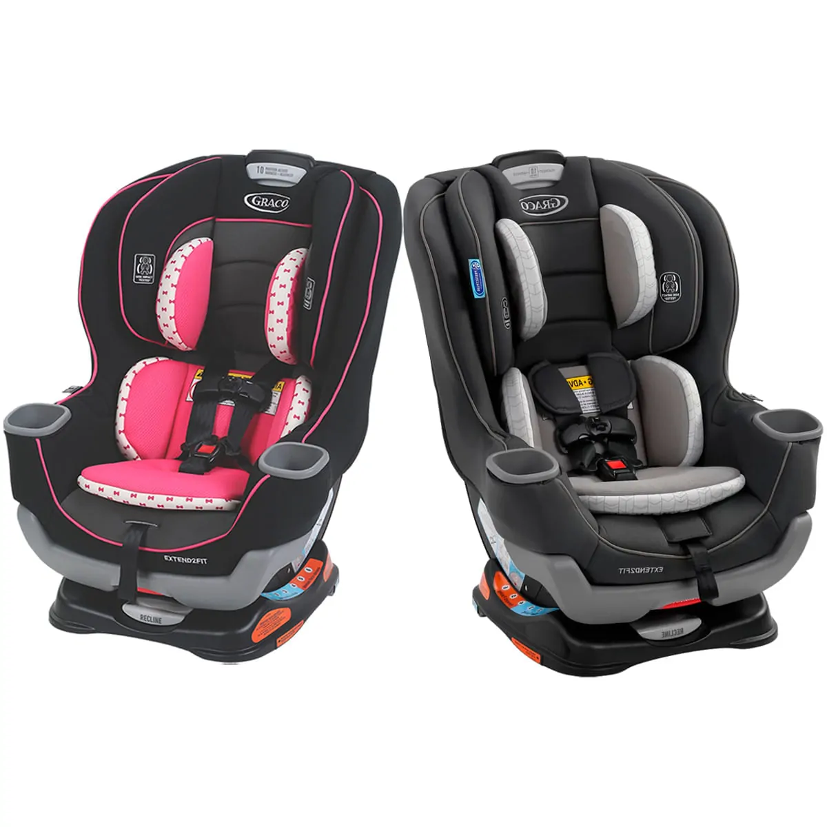 Cadeira de Carro Infantil 3 em 1 Extend2 Fit- Graco - Rosa