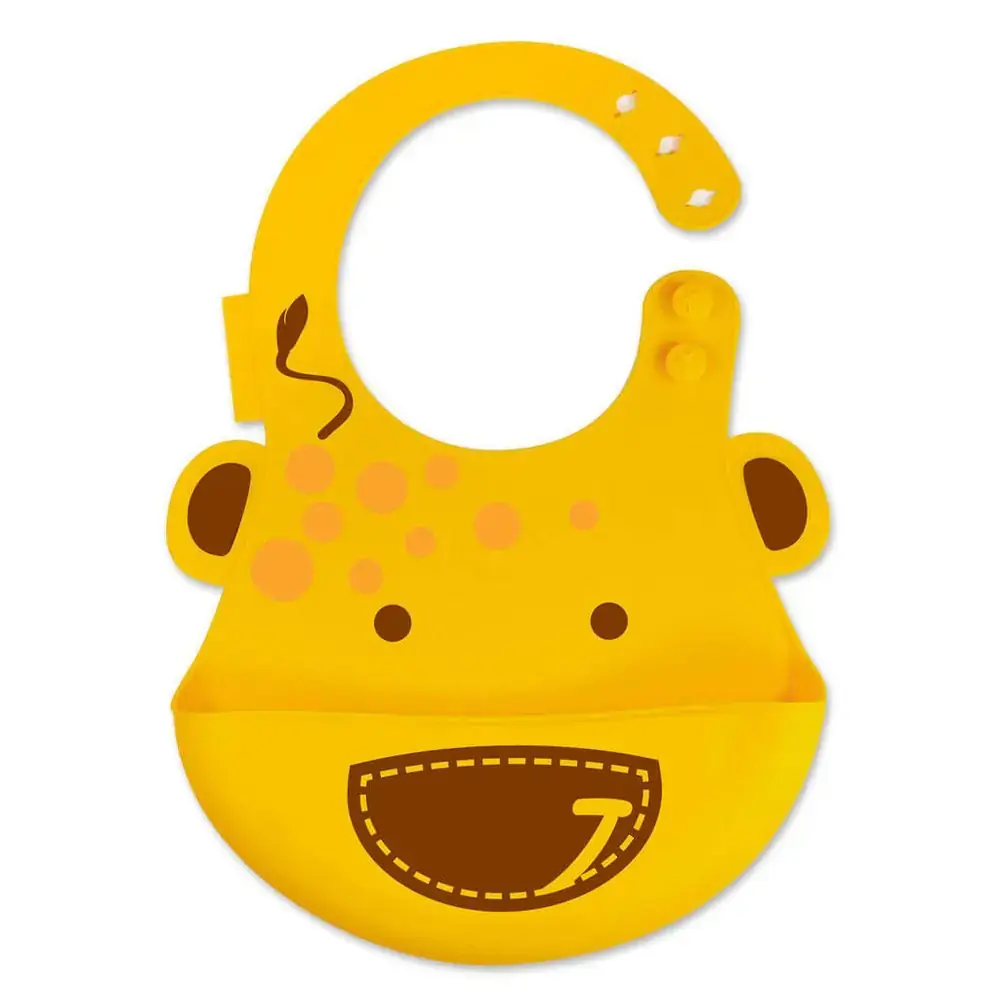 Babador Em Silicone Girafa Lola - Marcus & Marcus
