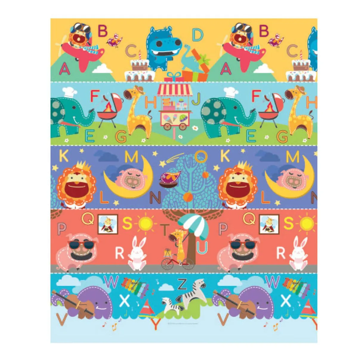 Tapete Xpe Dupla Face Sonhos 180X150X1Cm - Marcus & Marcus