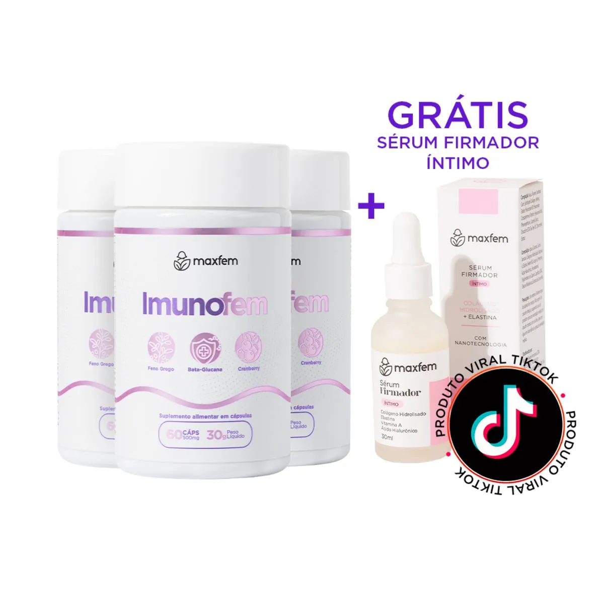 Imunofem Tratamento para Candidíase 1 Mês