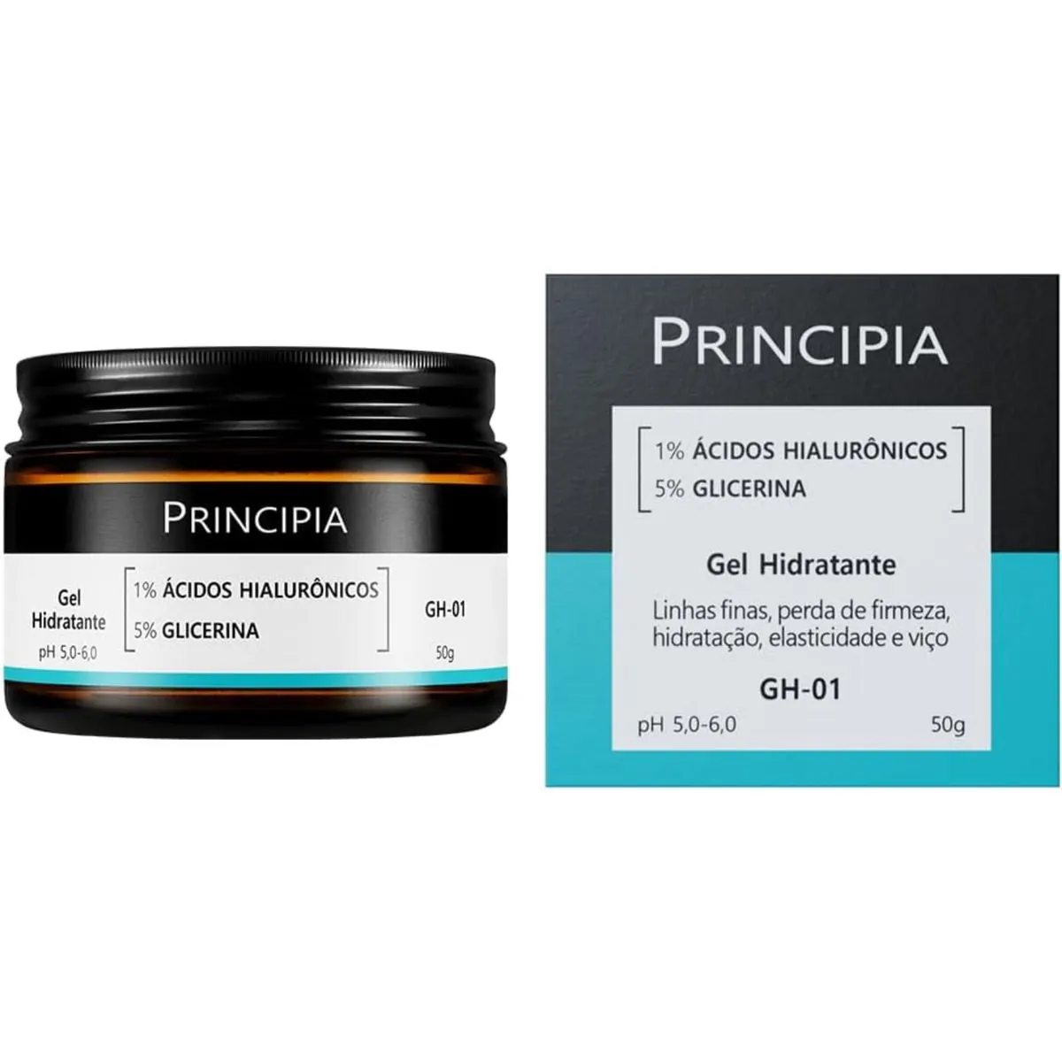 Gel Hidratante Facial GH-01 Principia - 50g