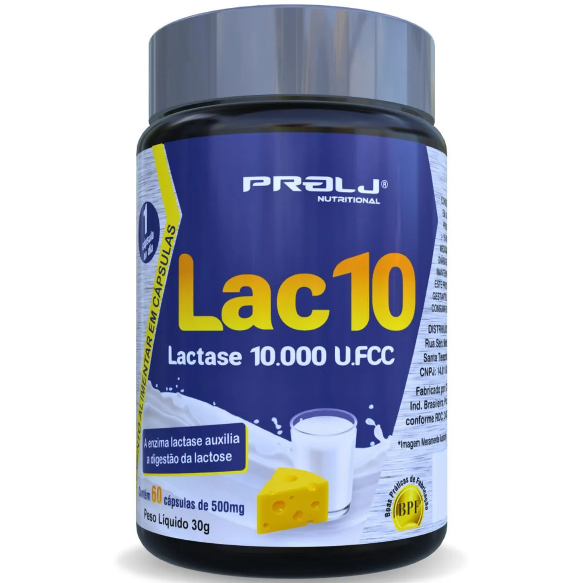 LAC10 10.000 UFCC 60 CÁPSULAS