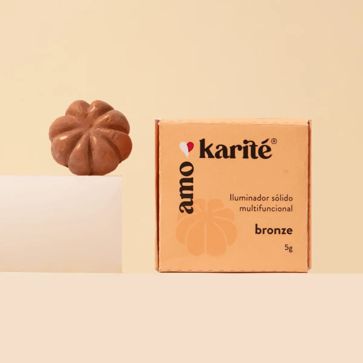 Amokarité Iluminador Sólido Multifuncional bronze 5g