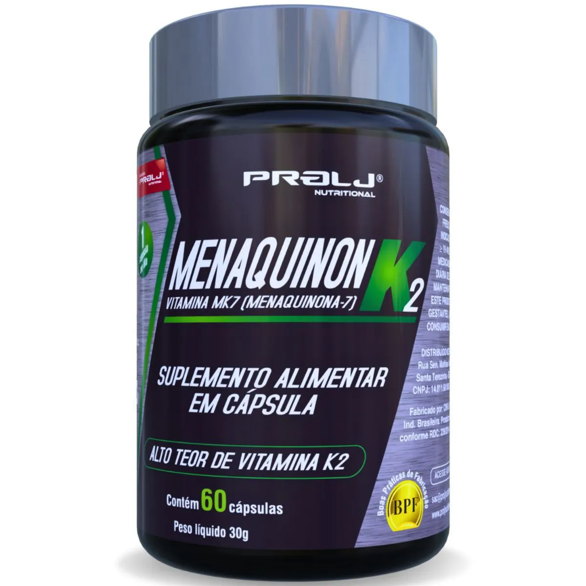 MENAQUINON K2 MK7 60 CÁPSULAS