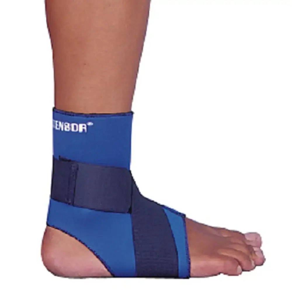 Tornozeleira em Neoprene com Reforço em 8 Th180 Fisiotensor Média