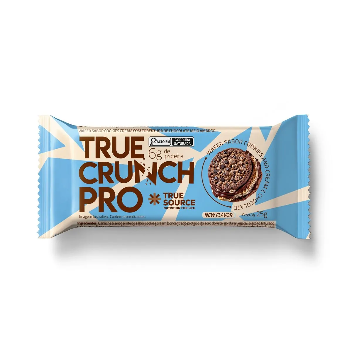True Crunch Pro Cookies and Cream e Chocolate Unidade True Source