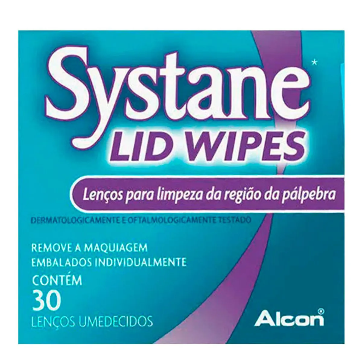 Lenços Systane Lid Wipes Alcon 30 Unidades