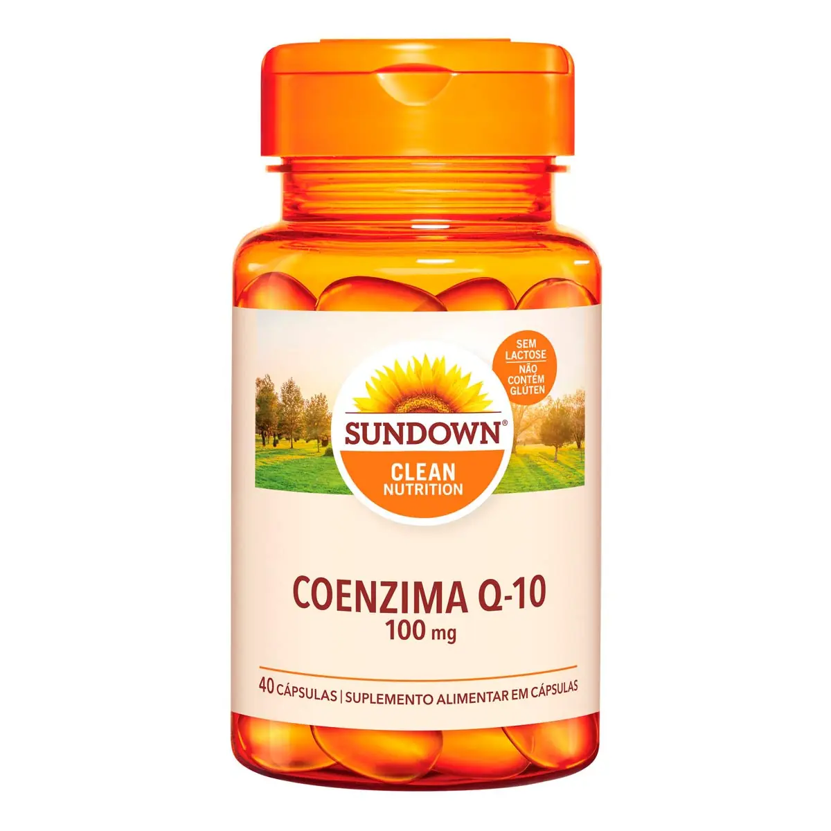Suplemento Alimentar Sundown CoQ-10 100mg 40 Cápsulas