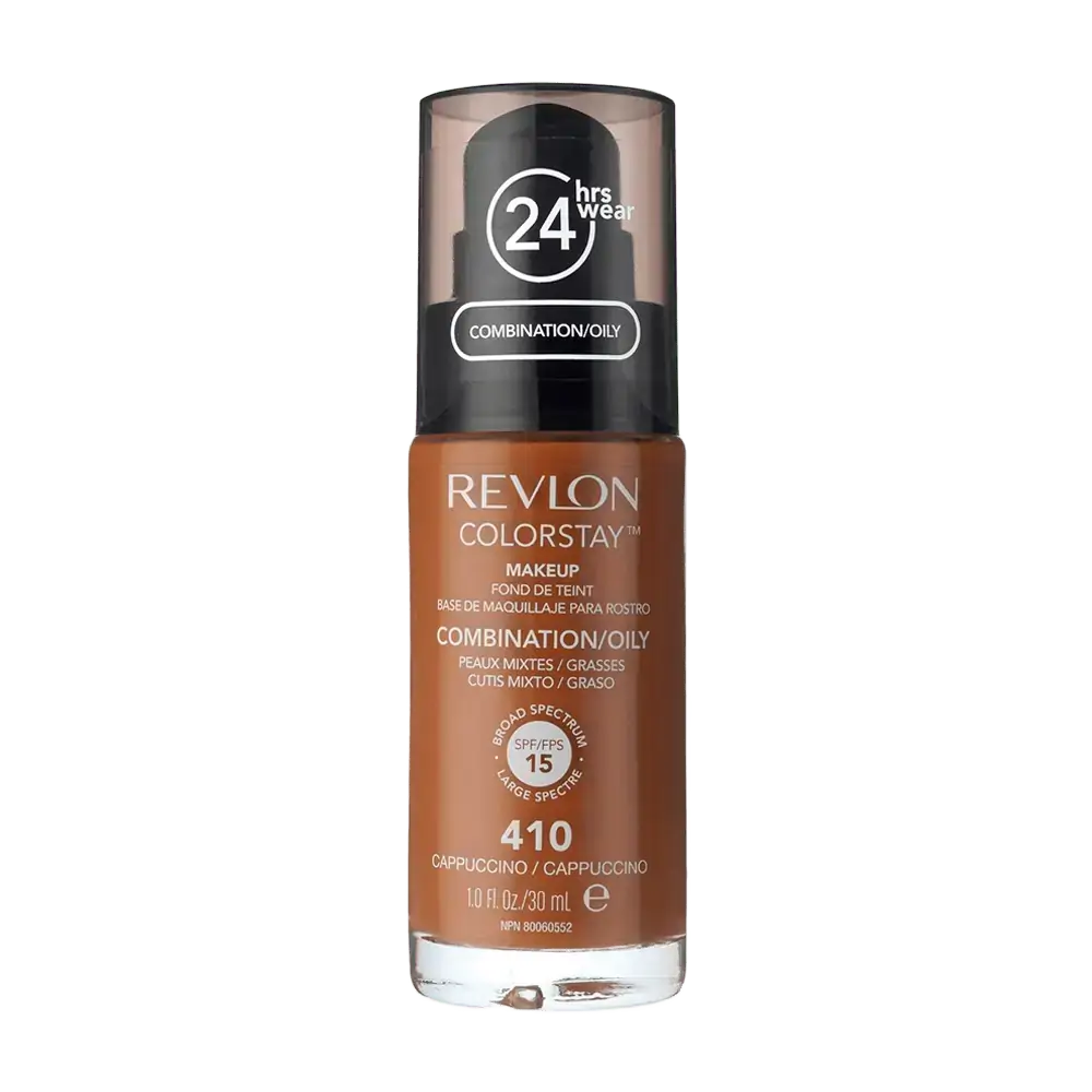 Revlon ColorStay Pele Mista e Oleosa Cappuccino 410 - Base Líquida 30ml