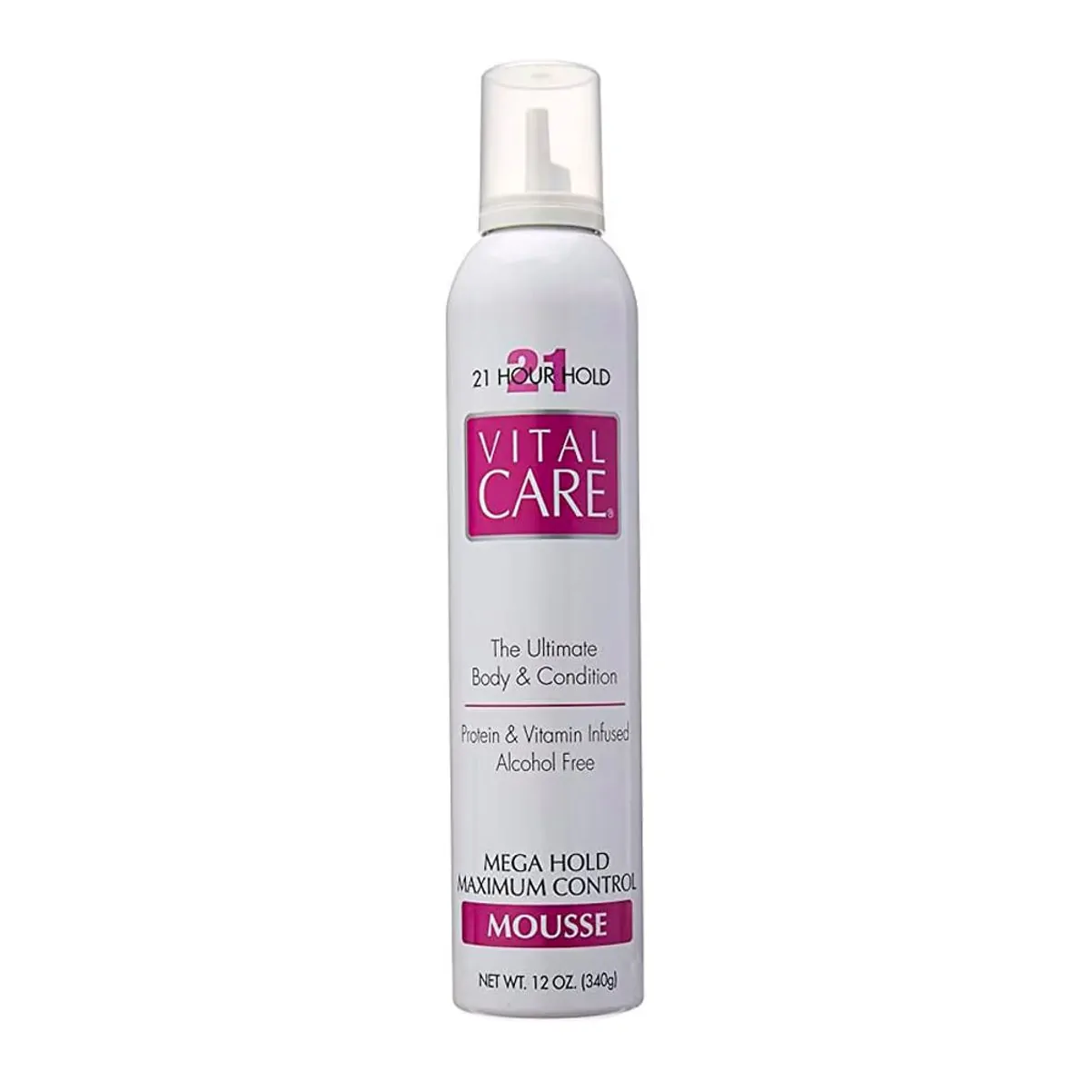 Vital Care 21h Mega Hold Maximum Control - Mousse 340g
