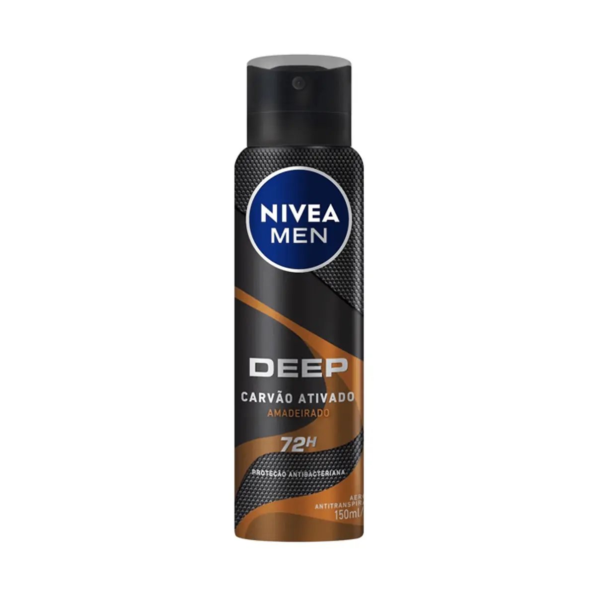 Desodorante Antitranspirante Aerossol Nivea Men Deep Amadeirado 150ml