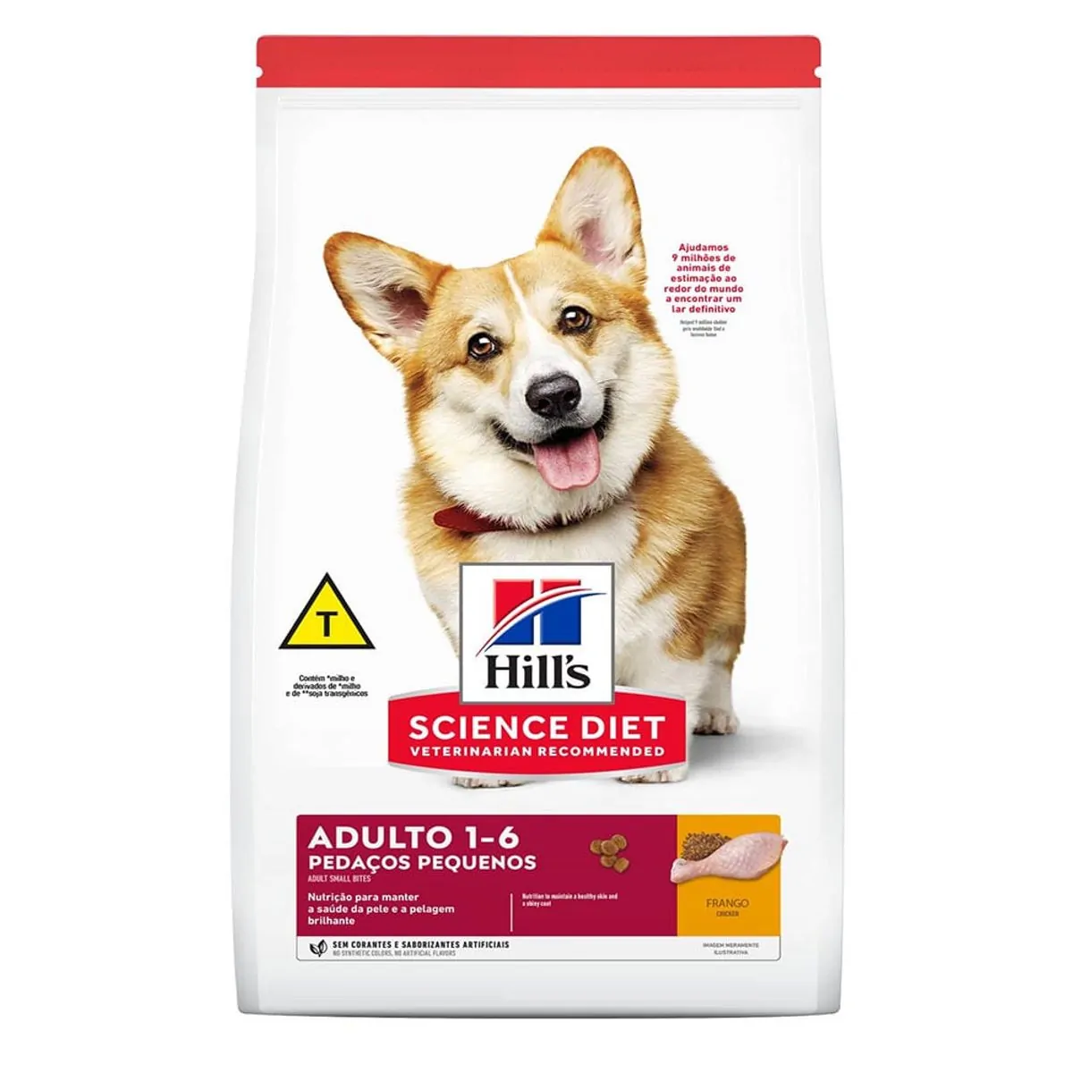 Ração Hill s Science Diet Cães Adultos Pedaços Pequenos 12kg