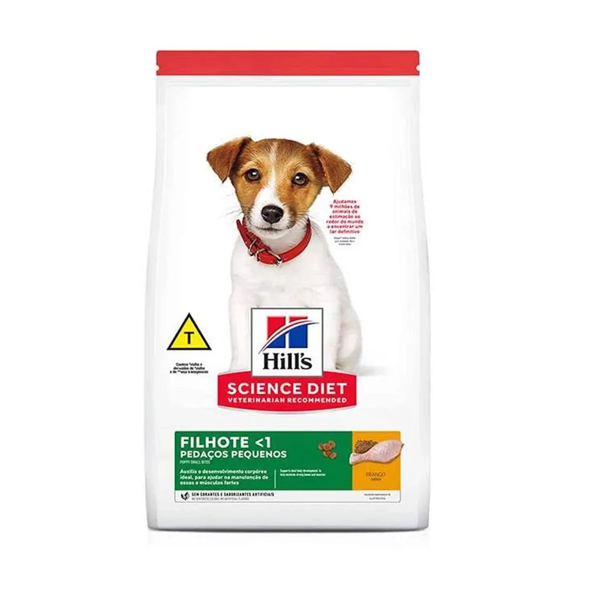 Ração Hill s Science Diet Cães Filhotes Pedaços Pequenos 2,4kg