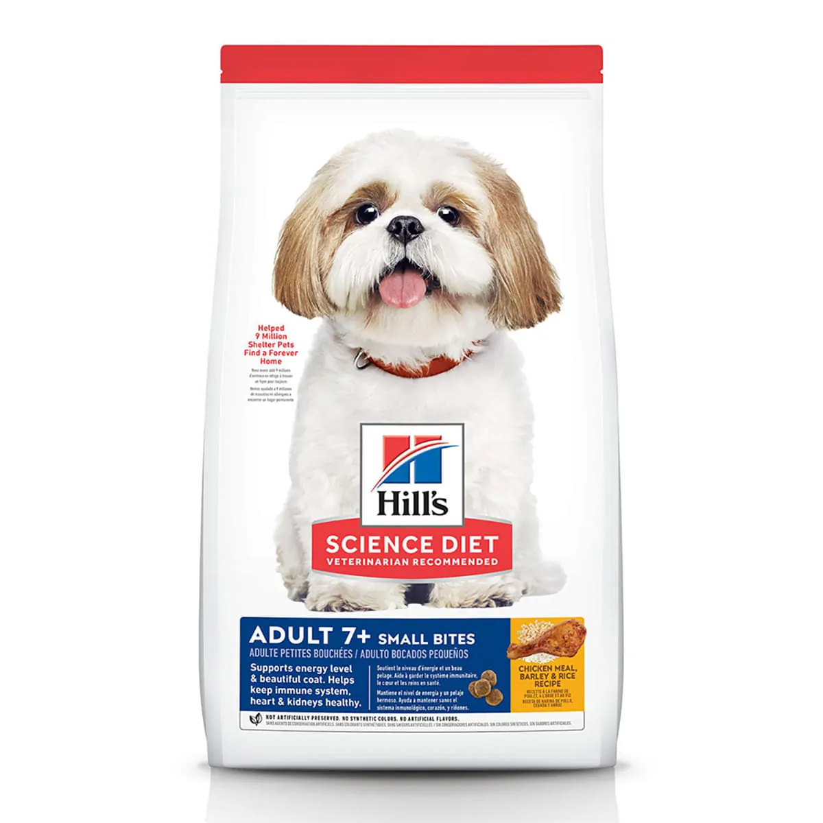 Ração Hill s Science Diet Cães Adultos 7+ Pedaços Pequenos 2,27kg