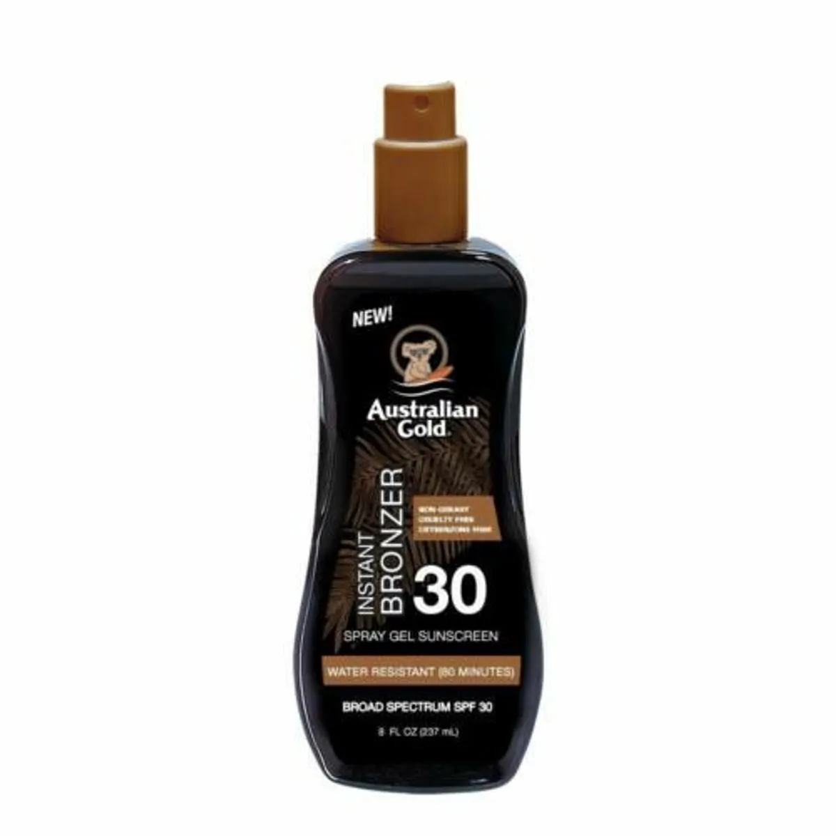 Australian Gold FPS 30 Instant Bronzer Gel Sunscreen - Acelerador Bronzeador 237ml