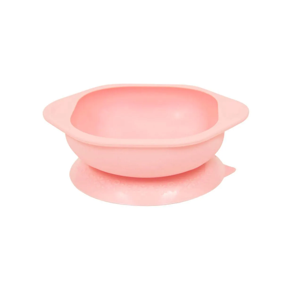 Tigela em Silicone com Sucção para Microondas Rosa - Marcus&Marcus