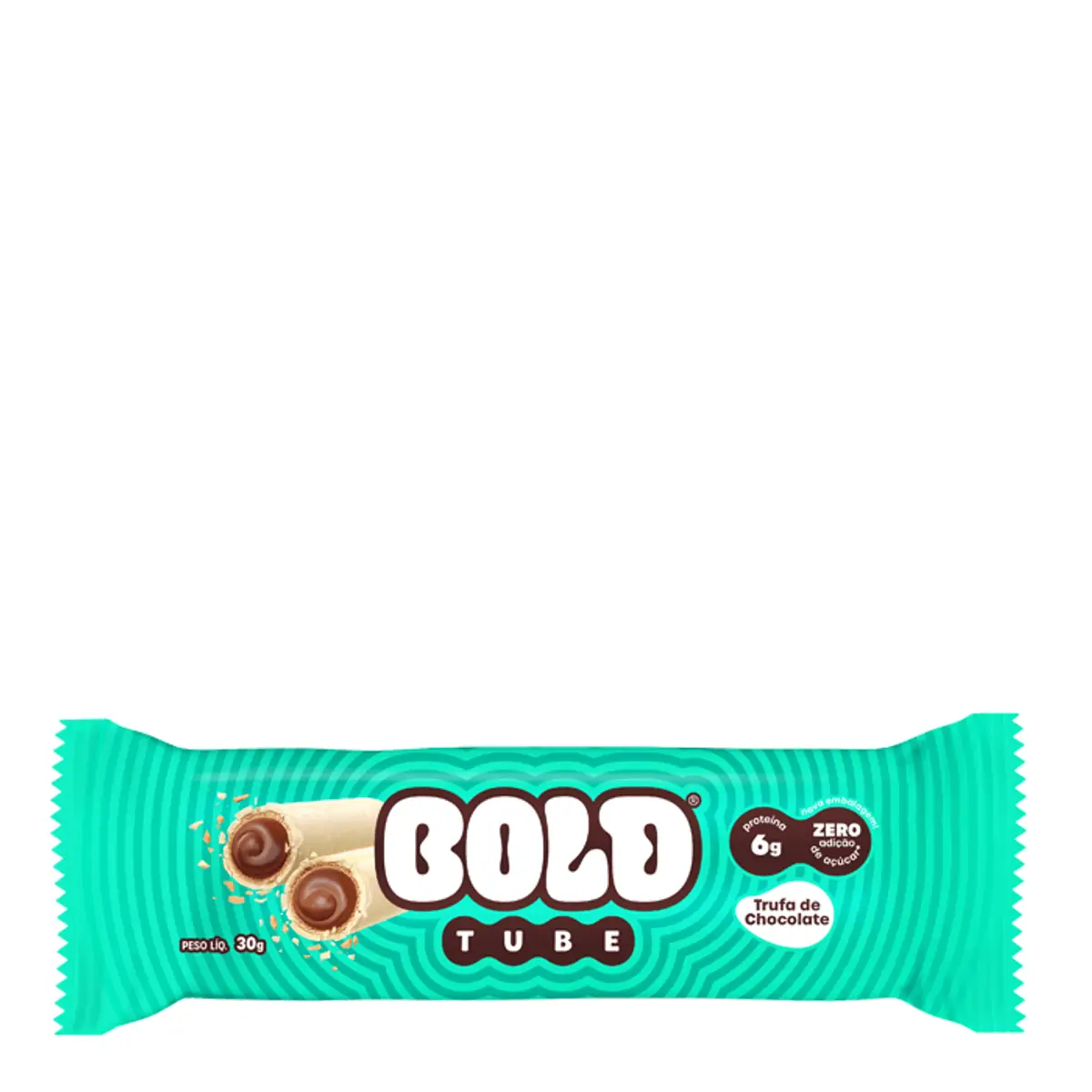 Barra De Proteína Bold Tube Trufa De Chocolate 30g