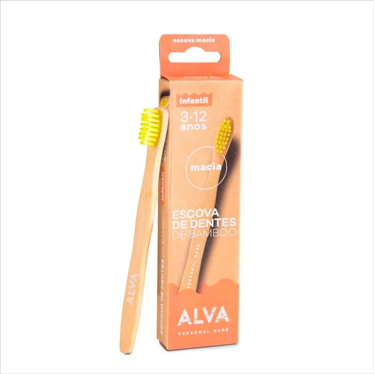 Alva Personal Care - Escova De Dentes Bamboo Infantil - NULO