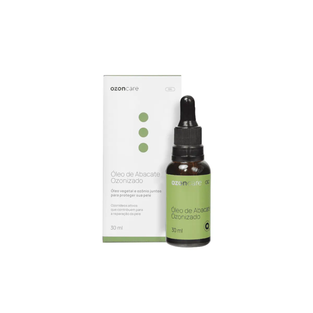 Óleo de Abacate Ozonizado - 30ml
