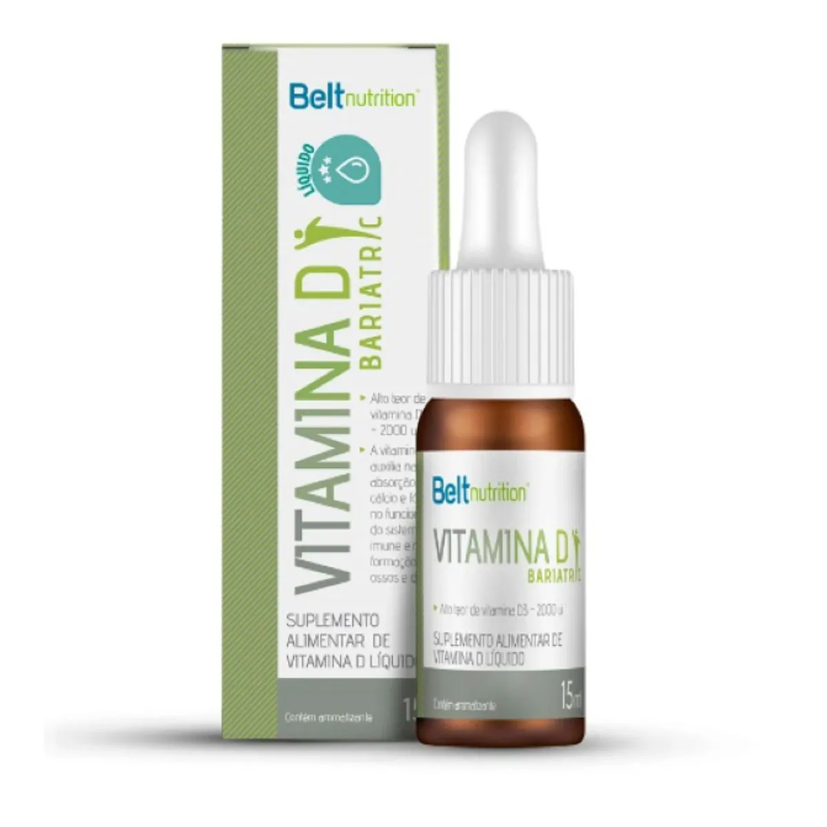 Vitamina D3 Belt Bariatric- 15 ml- 2.000ui cada 2 Gotas