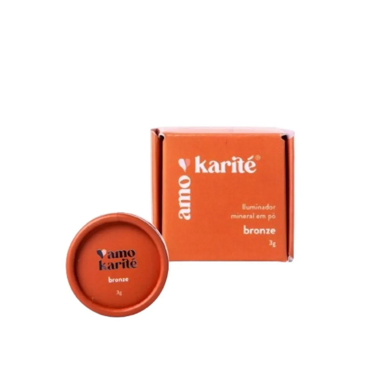 Amokarité iluminador Mineral em Amokarité pó - Bronze 3g