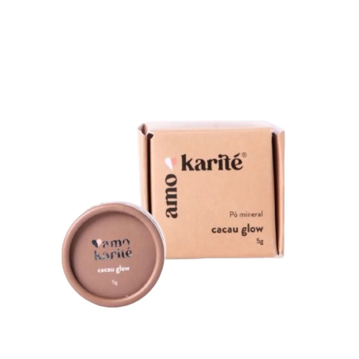 Amokarité Pó Glow Mineral Cacau 5g