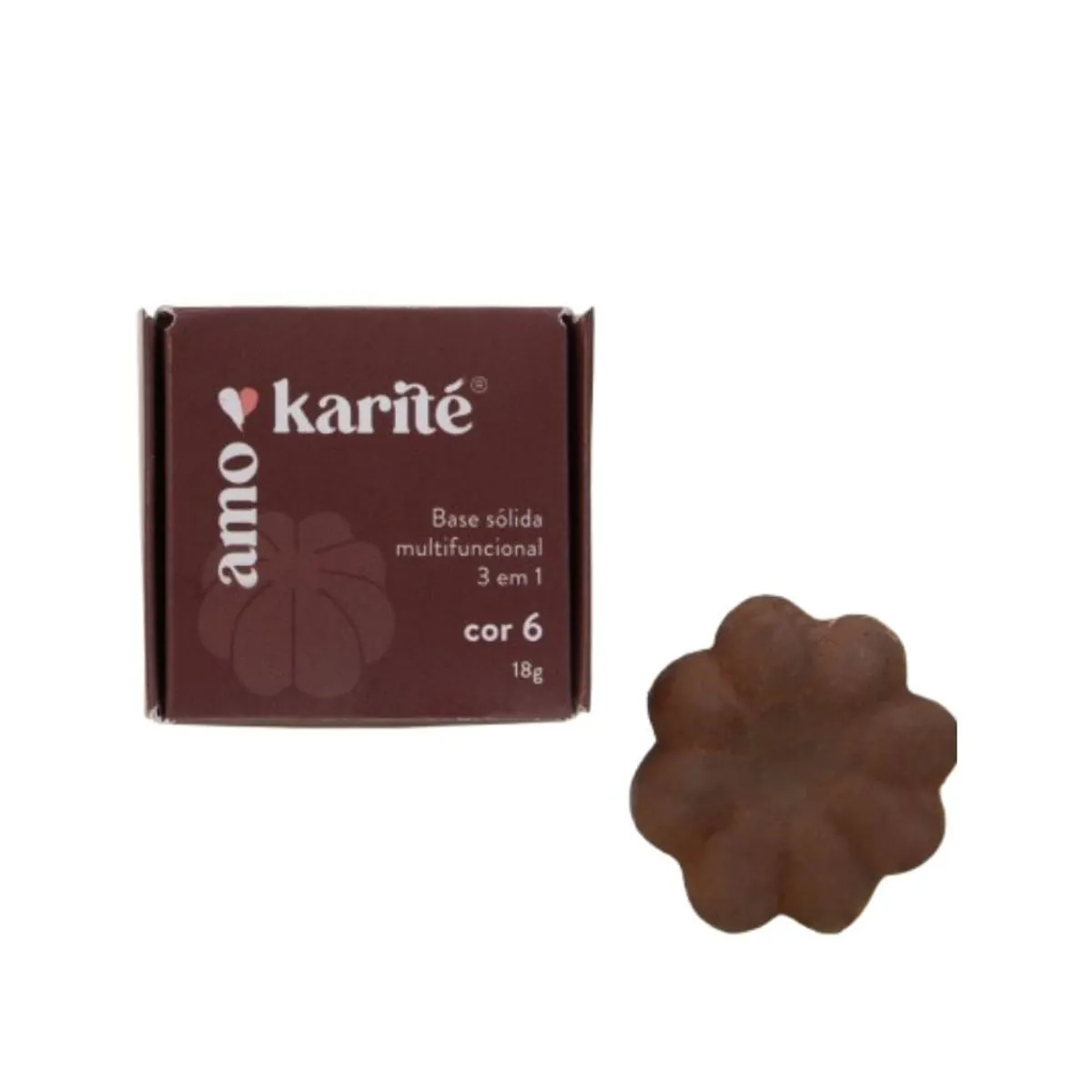Amokarité Base Sólida Multifuncional 3 em 1 - AK 6.0 15g