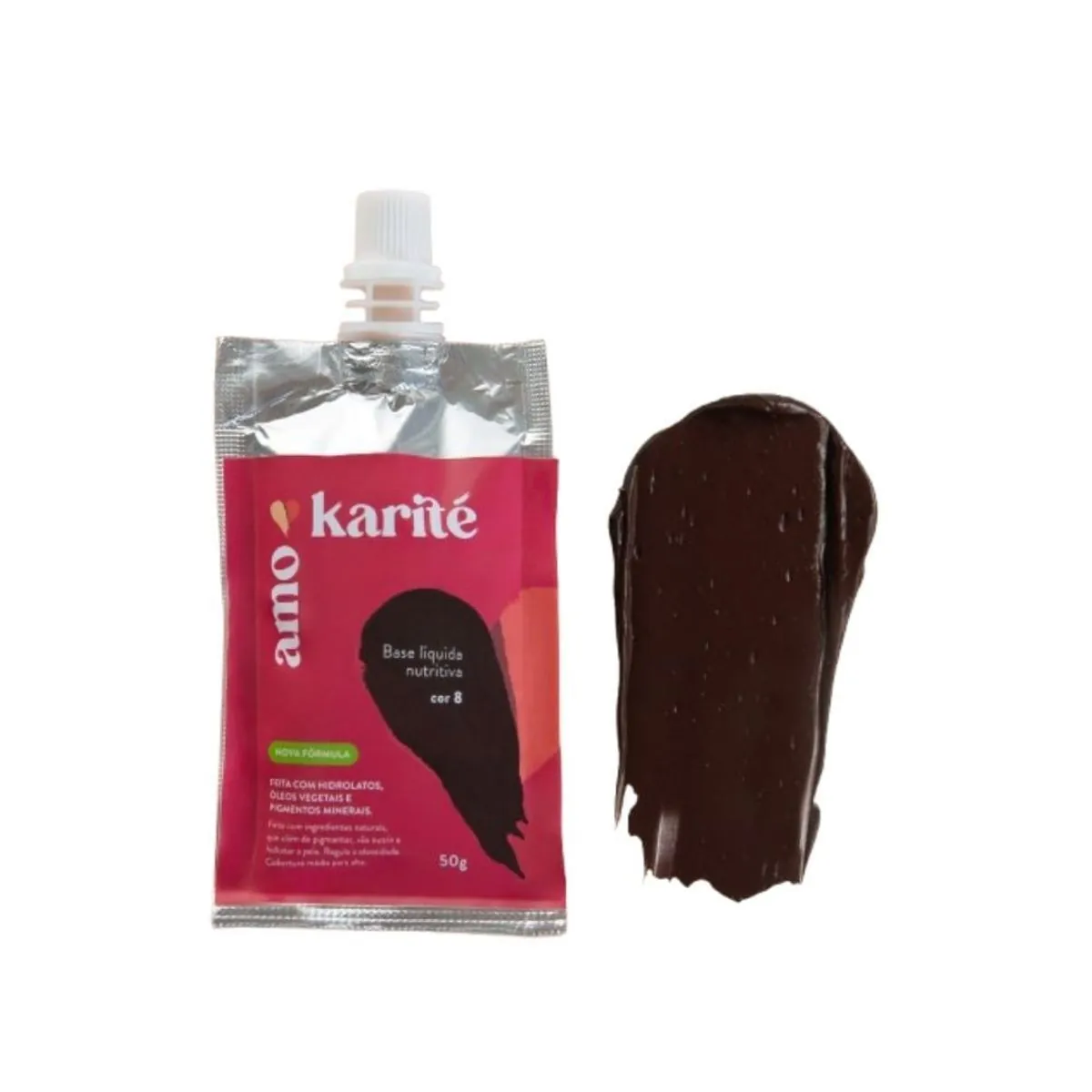 Amokarité Base Líquida Nutritiva 50g - AK 8.0