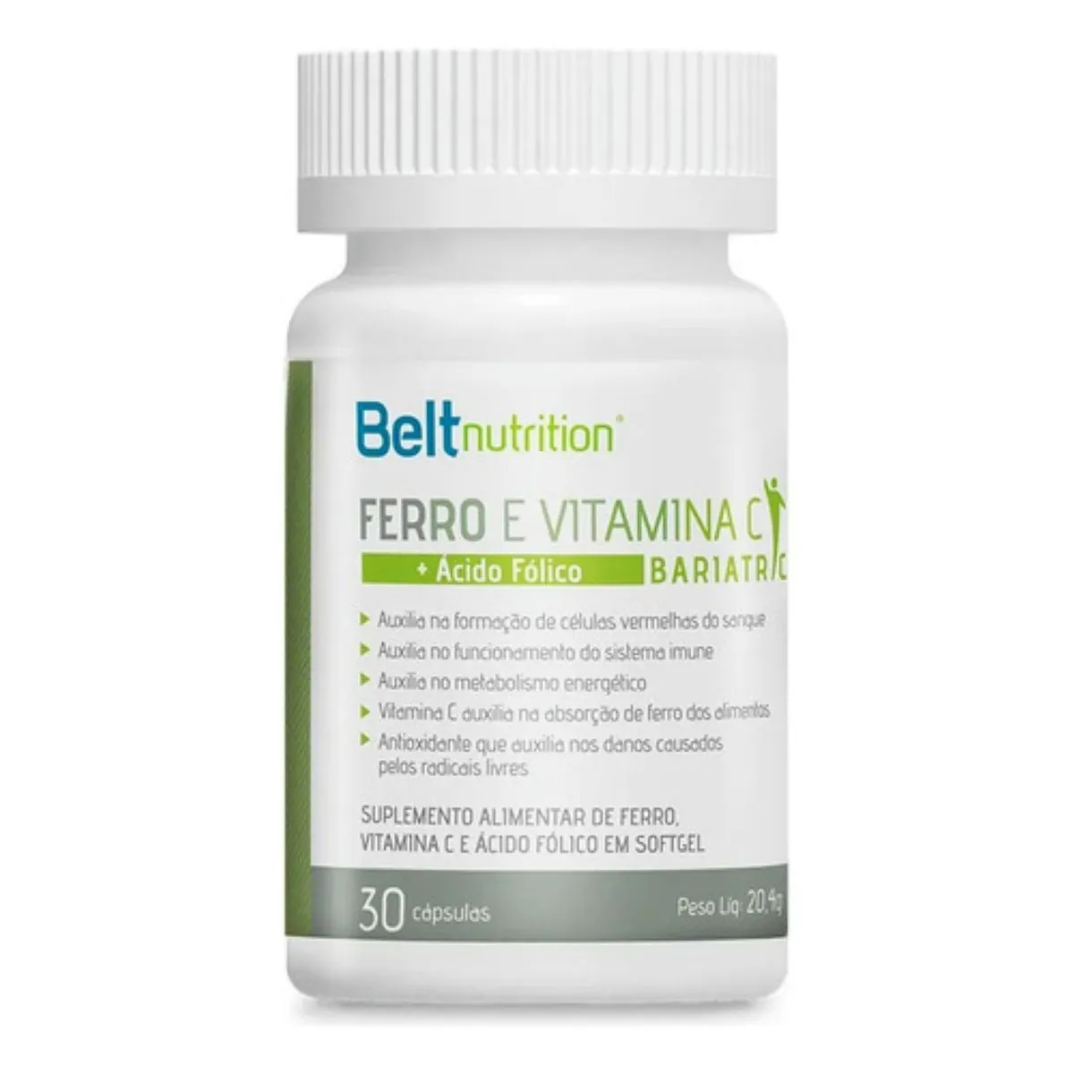Belt Ferro Bariatric - Vitamina C + Ácido Fólico