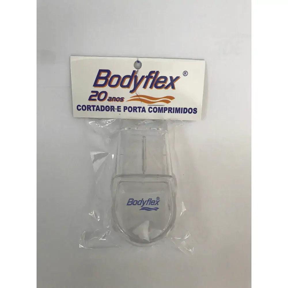 Cortador e Porta-Comprimidos Transparente - Bodyflex