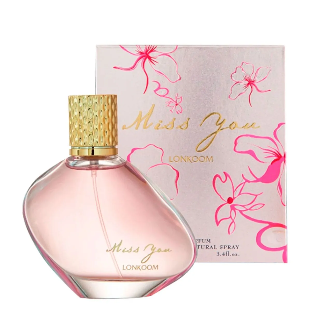 Perfume Feminino Miss You De Lonkoom Eau De Parfum 100 ml