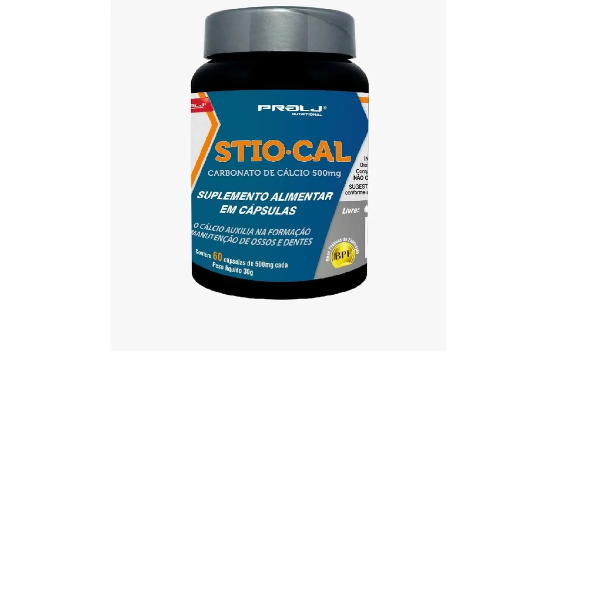 Stio.Cal 500MG C/60 Cápsulas - Prolj