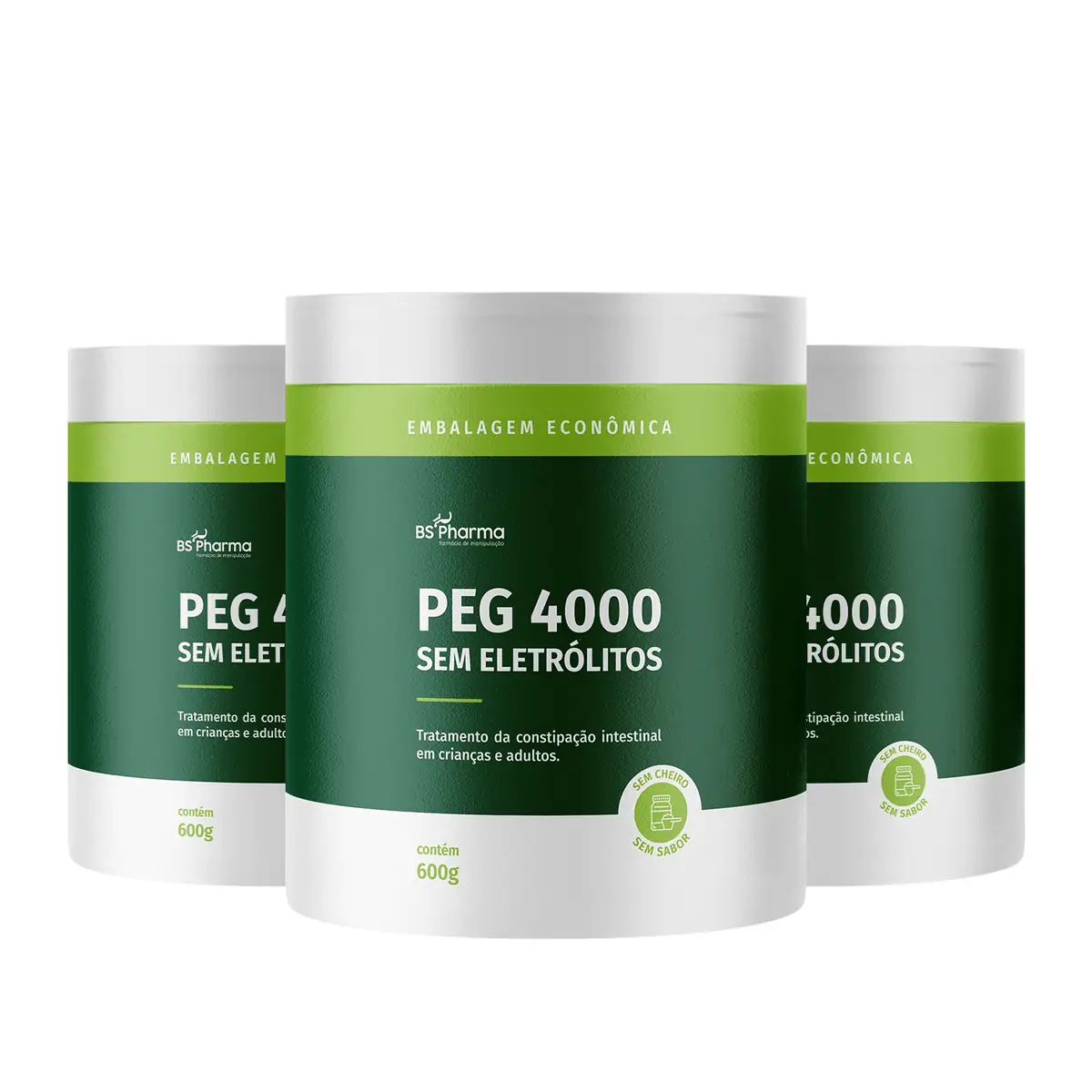 PEG 4000 - Embalagem econômica - 600 gramas