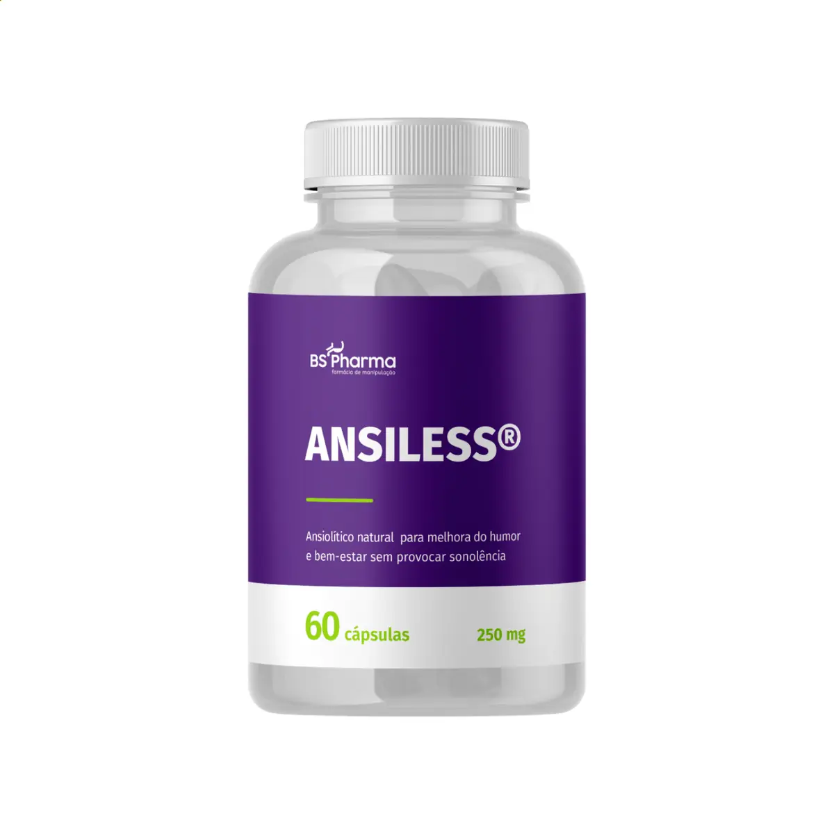 Ansiless® 250mg - 60 Cápsulas 60 Cápsulas