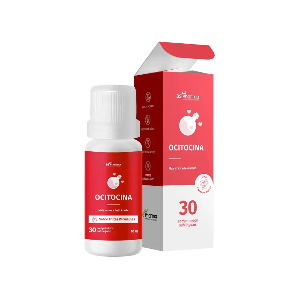 Ocitocina Oxitocina 10 UI comprimido sublingual BS Pharma - 30 Comprimidos