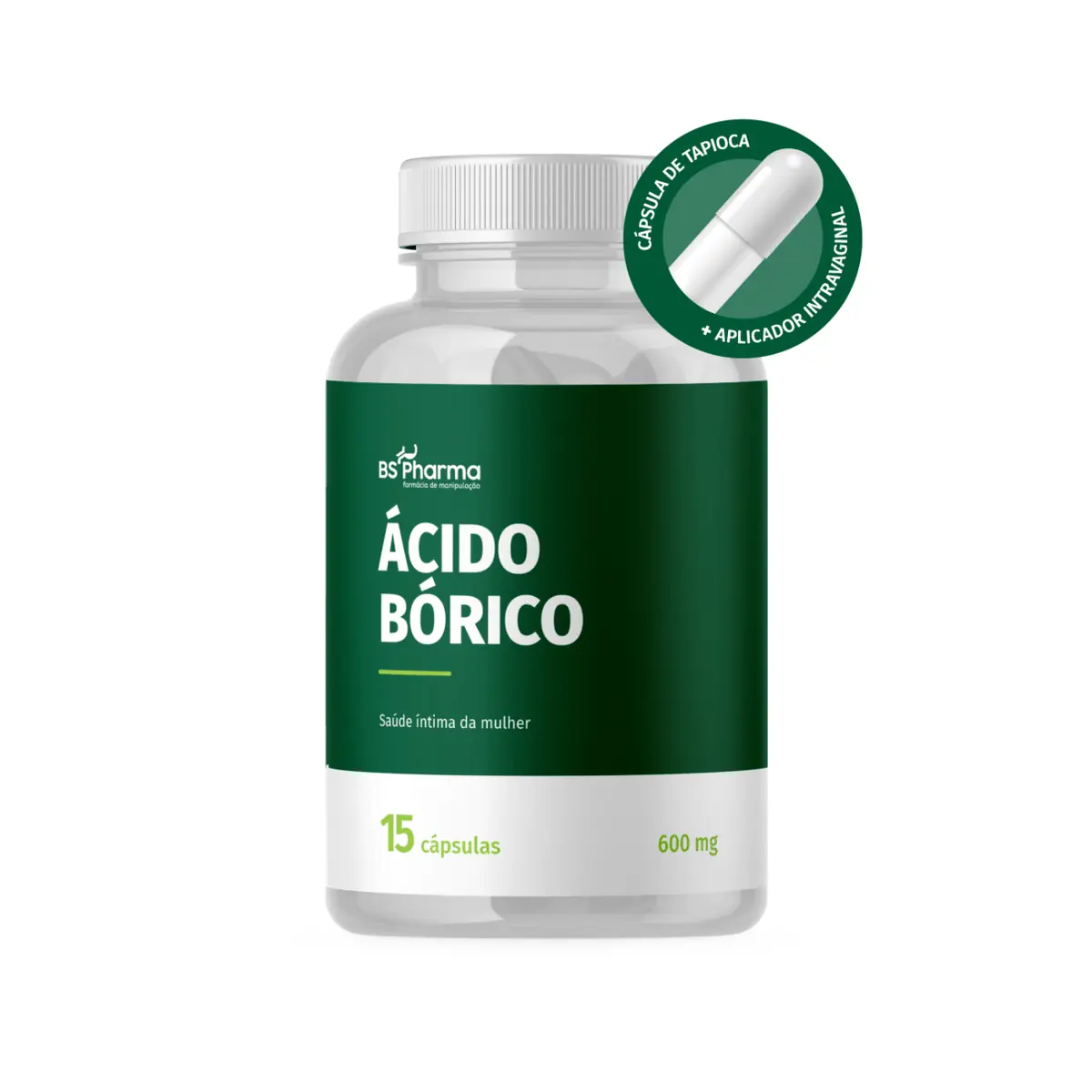 Ácido Bórico - 15 Unidades