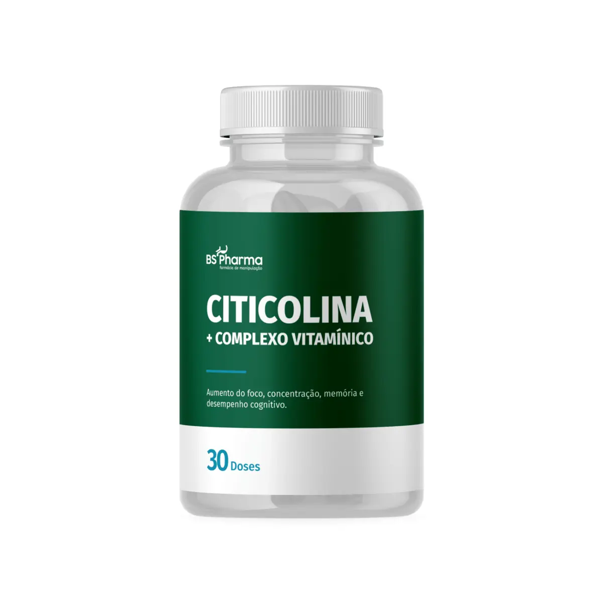 Citicolina e Complexo Vitamínico - 200 mg - 30 Doses