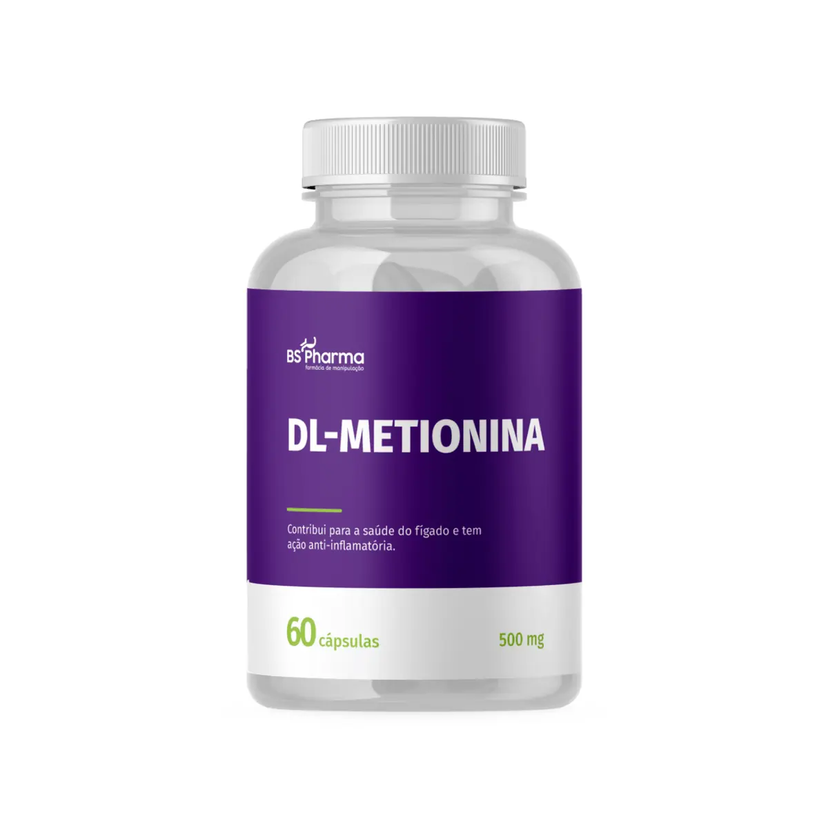 DL Metionina - 60 Cápsulas