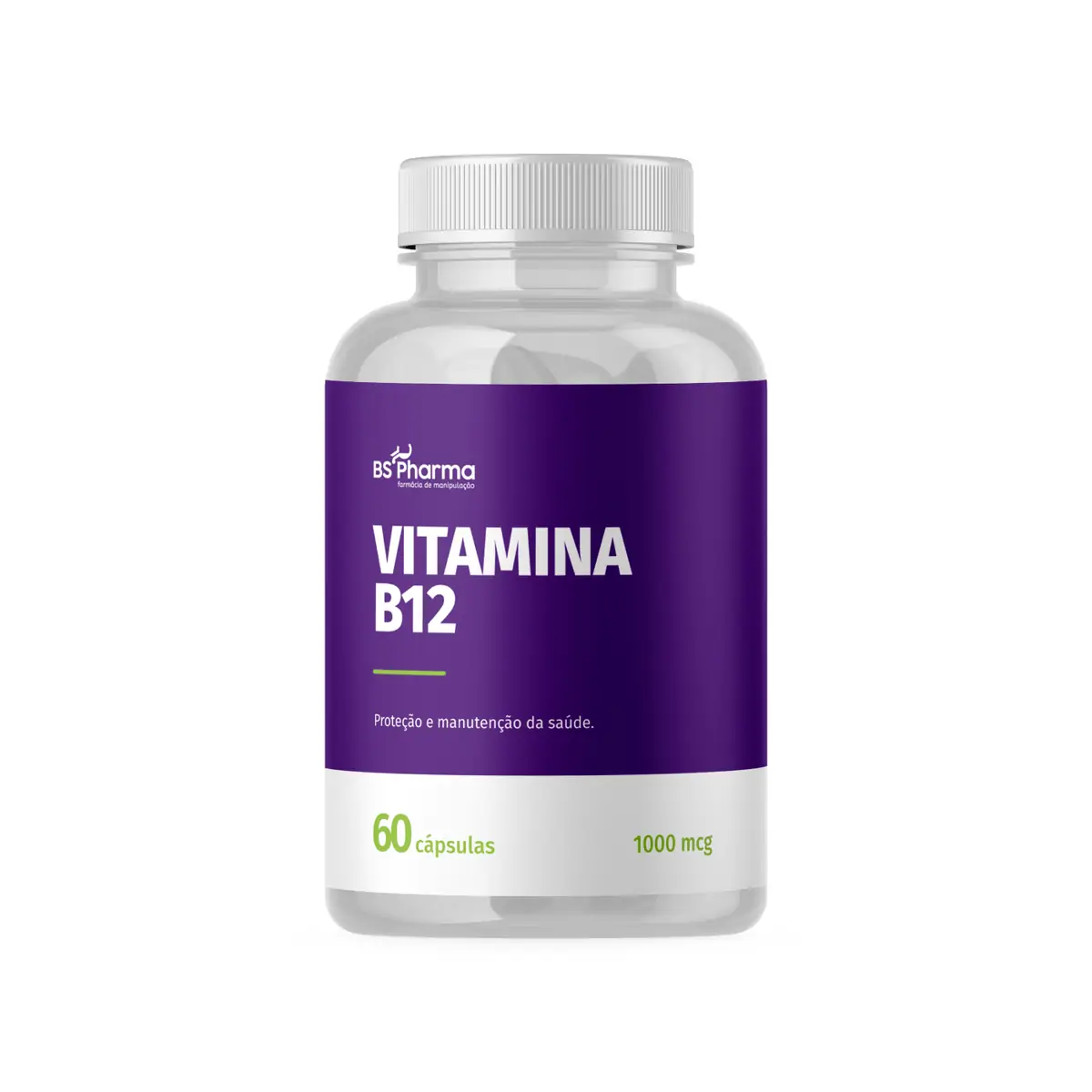 Vitamina B12 (Metilcobalamina) 1000 mcg - 60 Cápsulas