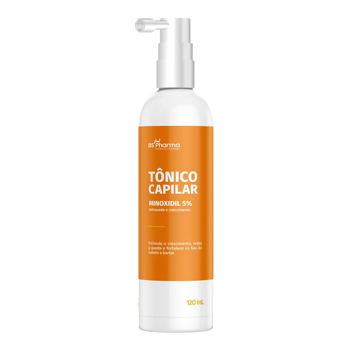 Tônico Capilar Minoxidil - 120 mL
