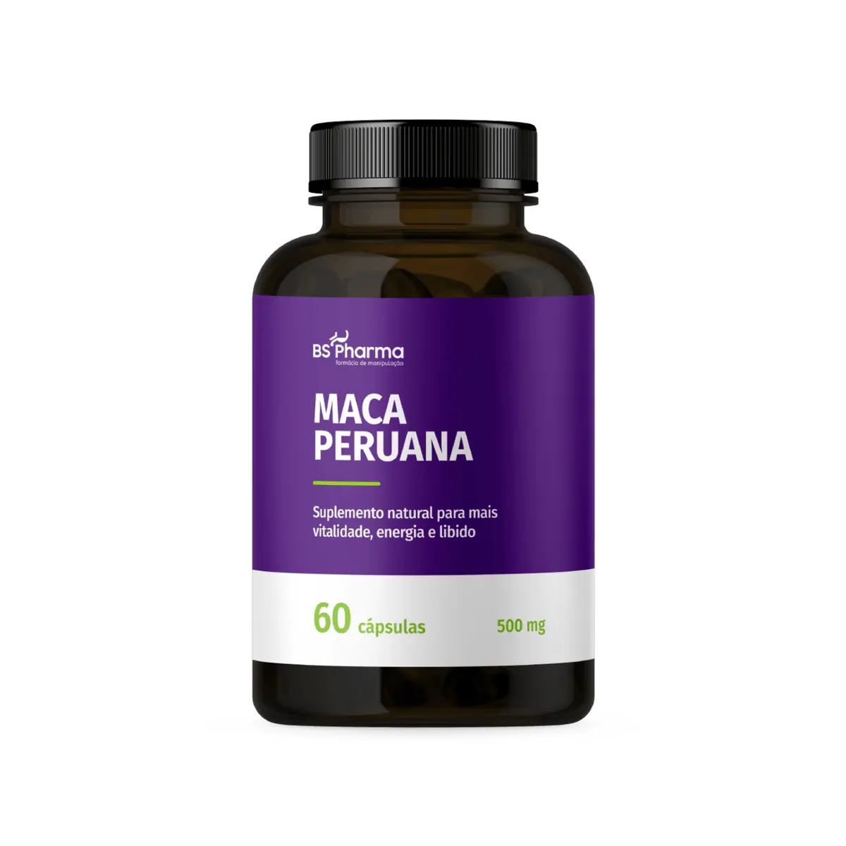 Maca Peruana - 500 mg - 60 Cápsulas 60 Cápsulas