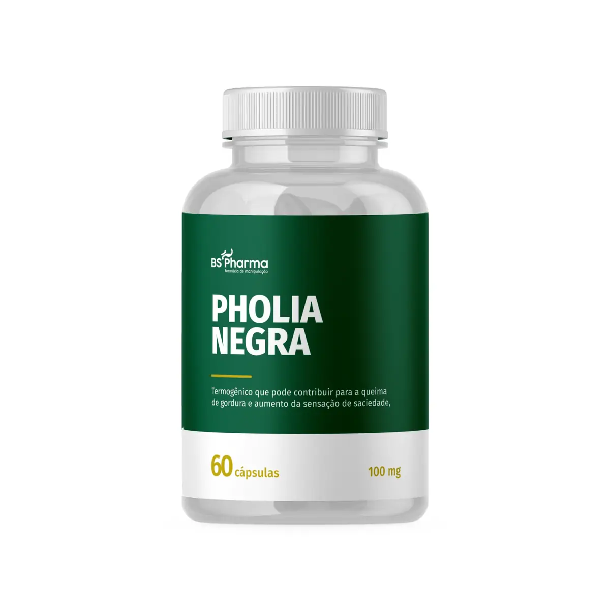 Pholia negra 100 mg - 60 cápsulas