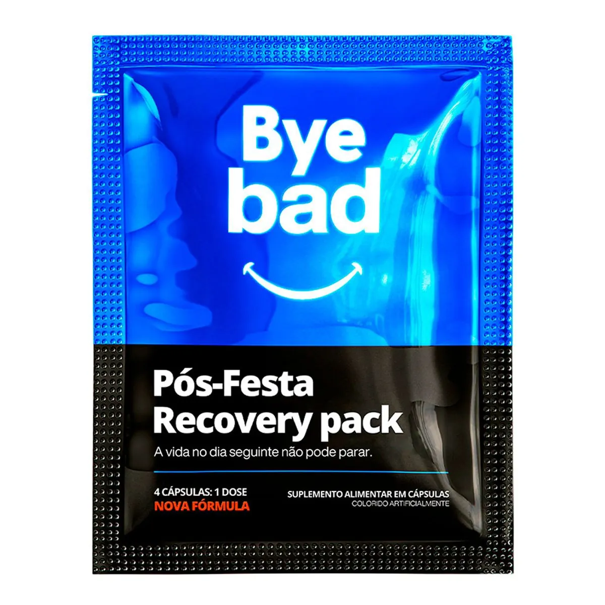 Suplemento Alimentar Bye Bad Pós-festa 4 Cápsulas