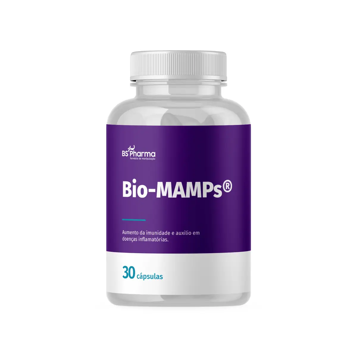BIO MAMPs® - Probióticos para imunidade - 30 Cápsulas