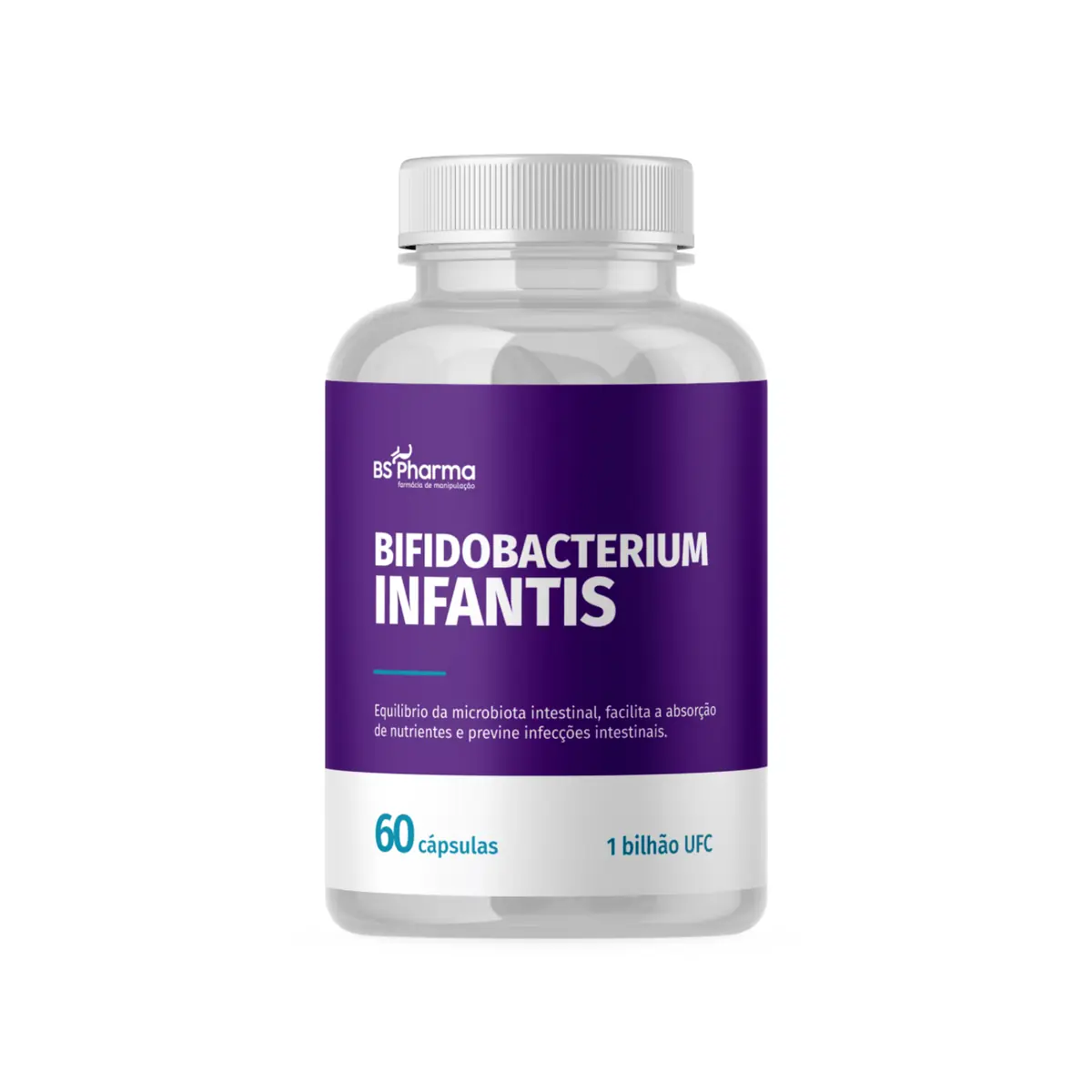 Bifidobacterium Infantis - 1 bilhão UFC - 60 Cápsulas
