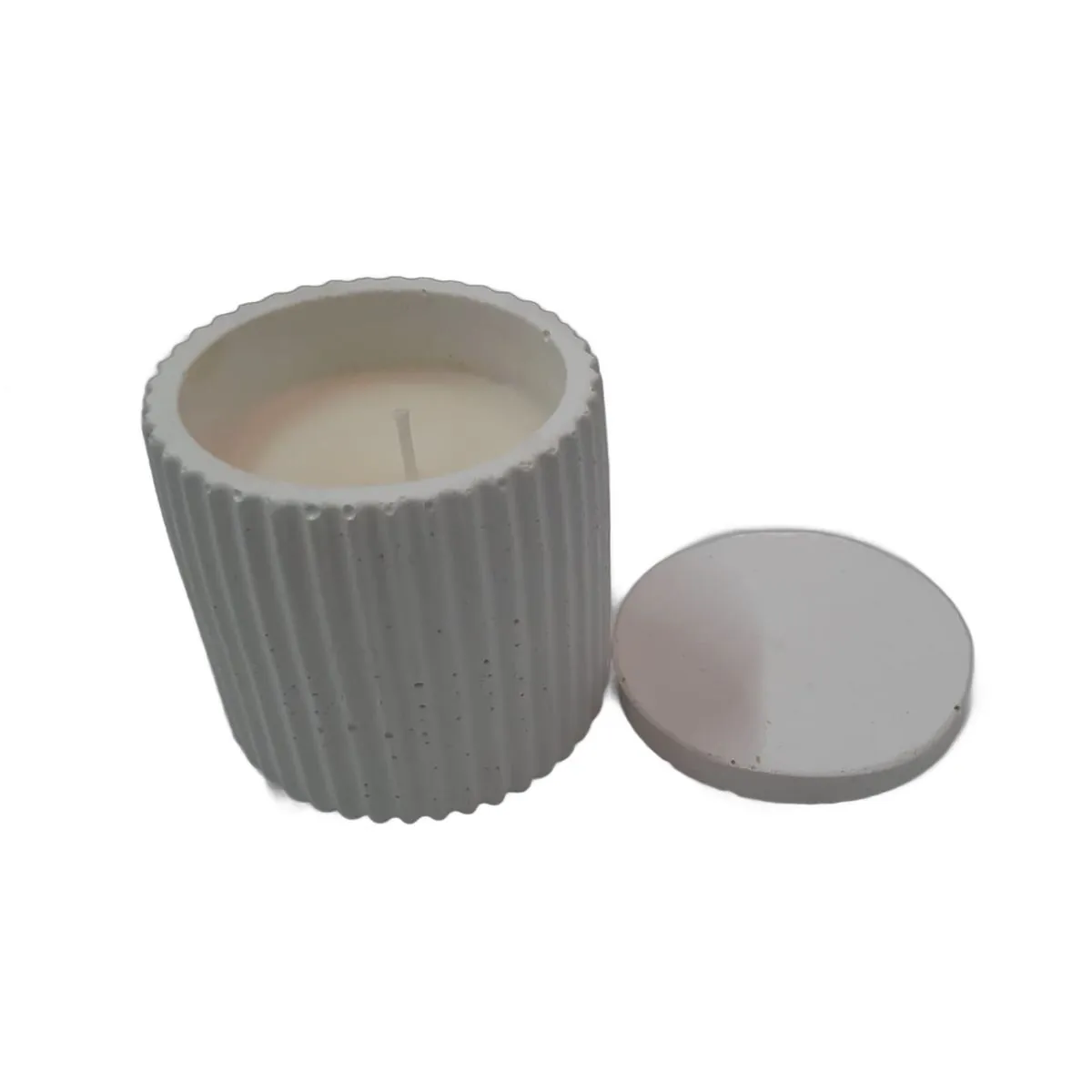 Vela Aromática Baunilha 100g - Pote Reutilizável
