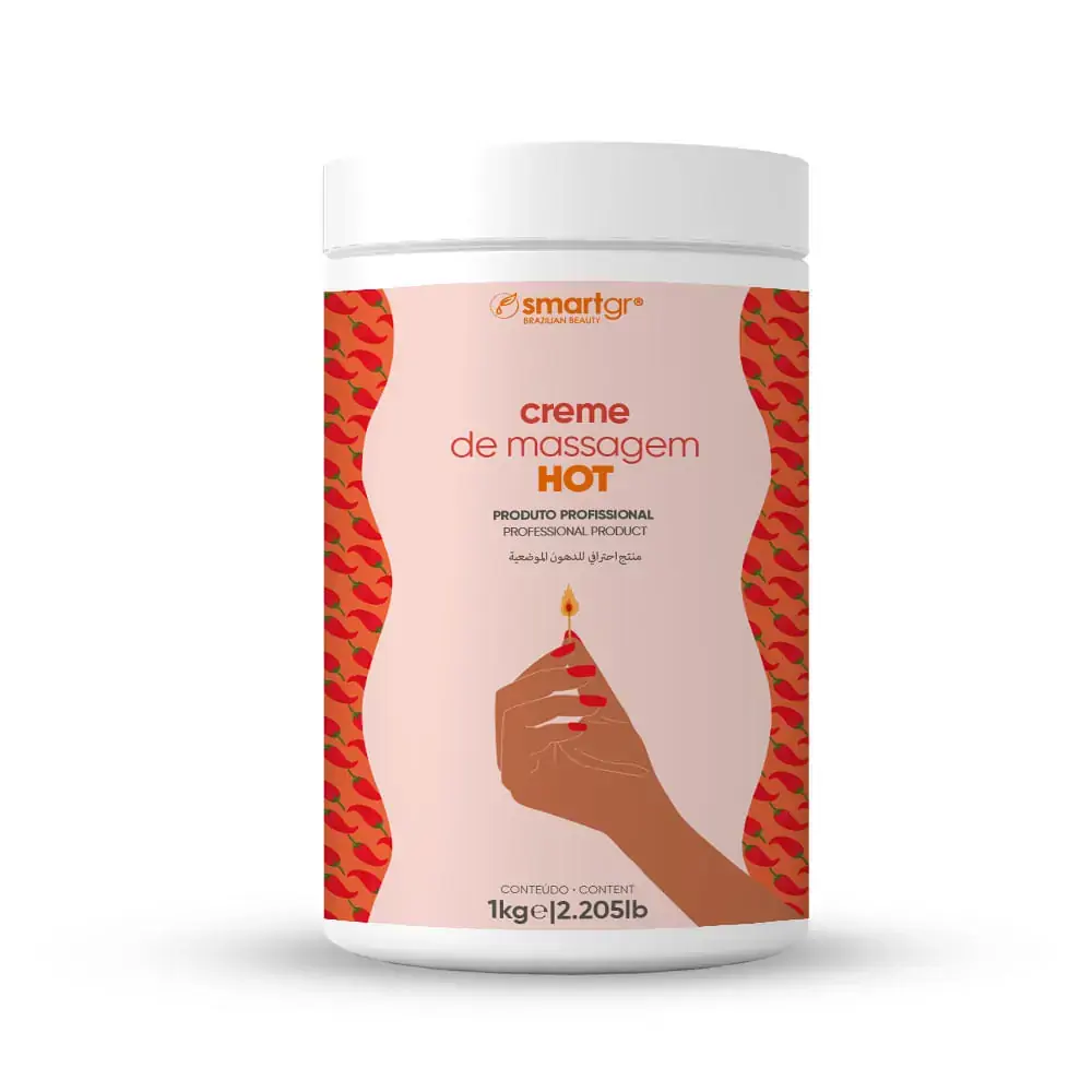Creme de Massagem Hot 1kg Smart GR